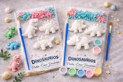 Kit de Yeso para pintar de Dinosaurio