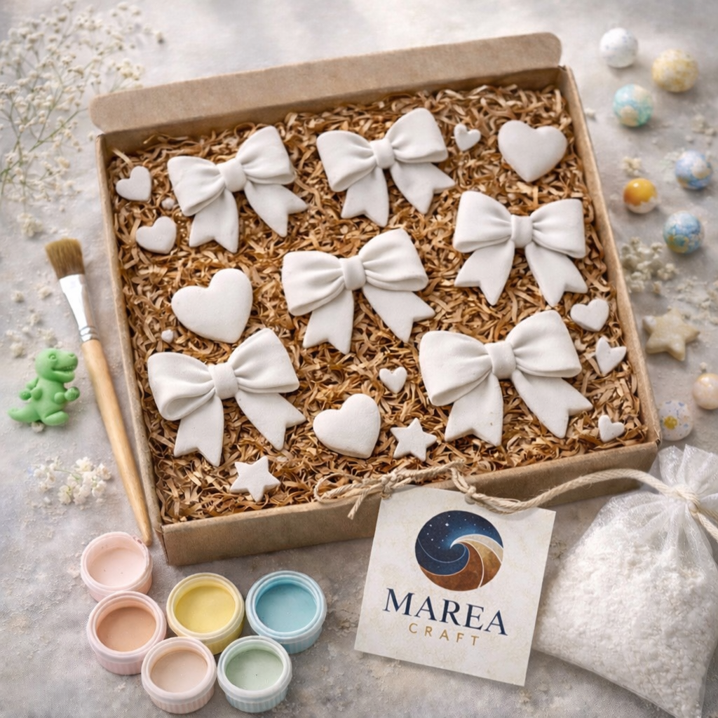 Kit de Yeso para Pintar Lazo 🎀 | Manualidades para Niños | Regalo Creativo