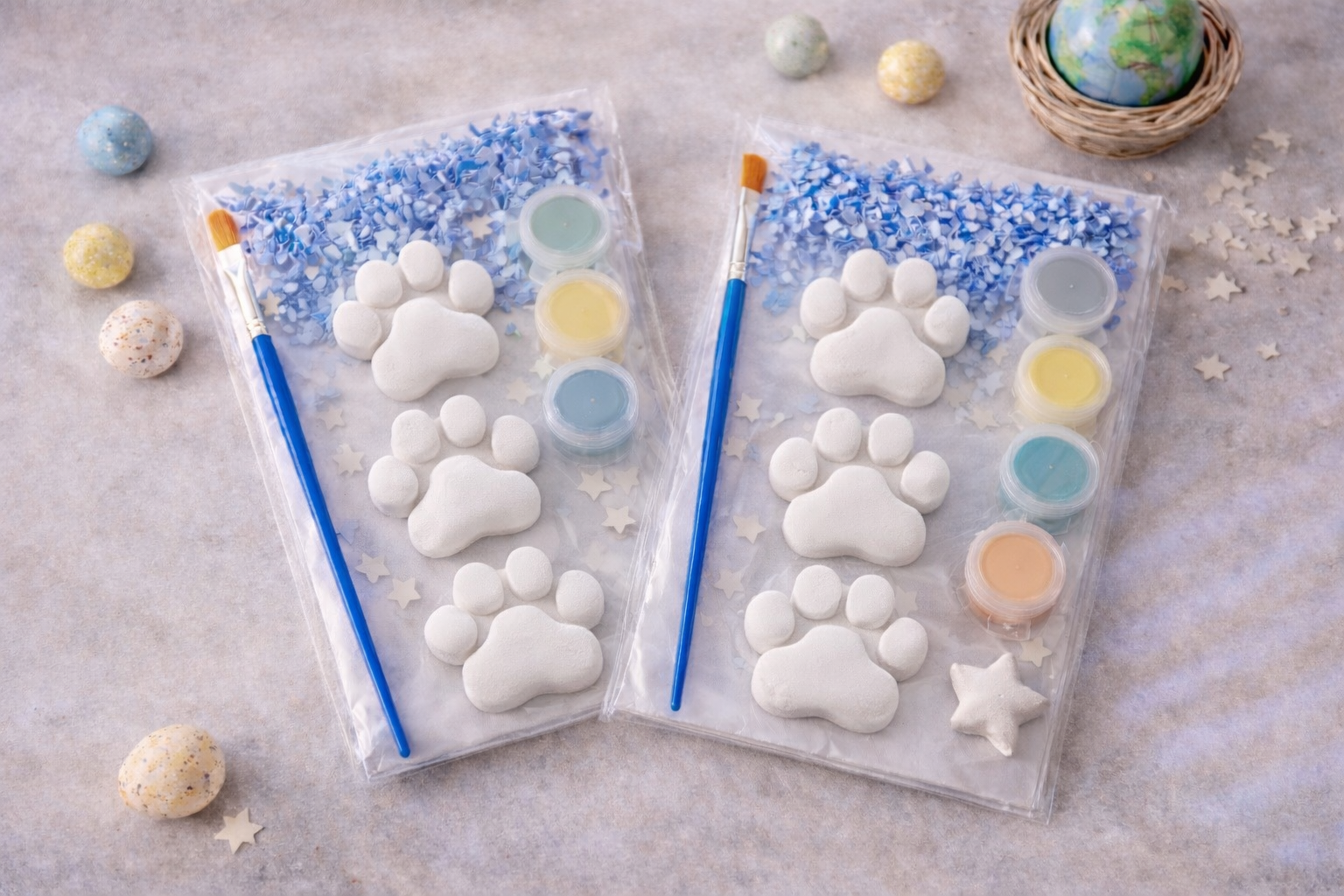 Kit de Yeso para Pintar Huellita 🐾 | Manualidades para Niños