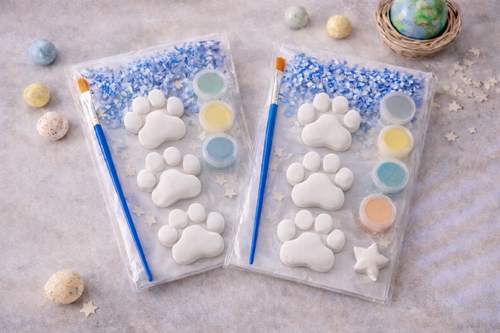 Kit de Yeso para Pintar Huellita 🐾 | Manualidades para Niños